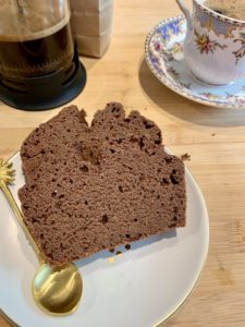 Dessert gâteau courgette chocolat